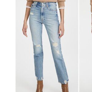 MOTHER High Waisted Rider Skimp  High Waisted Rider Skimp in The Confession